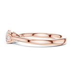 Gold Ring DDLR-551, Rose Gold, view 3