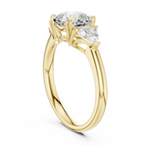 Gold Ring DDLR-853, Yellow Gold, view 1