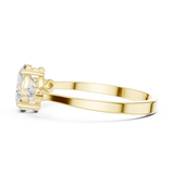 Gold Ring HLR-45, Yellow Gold, view 3