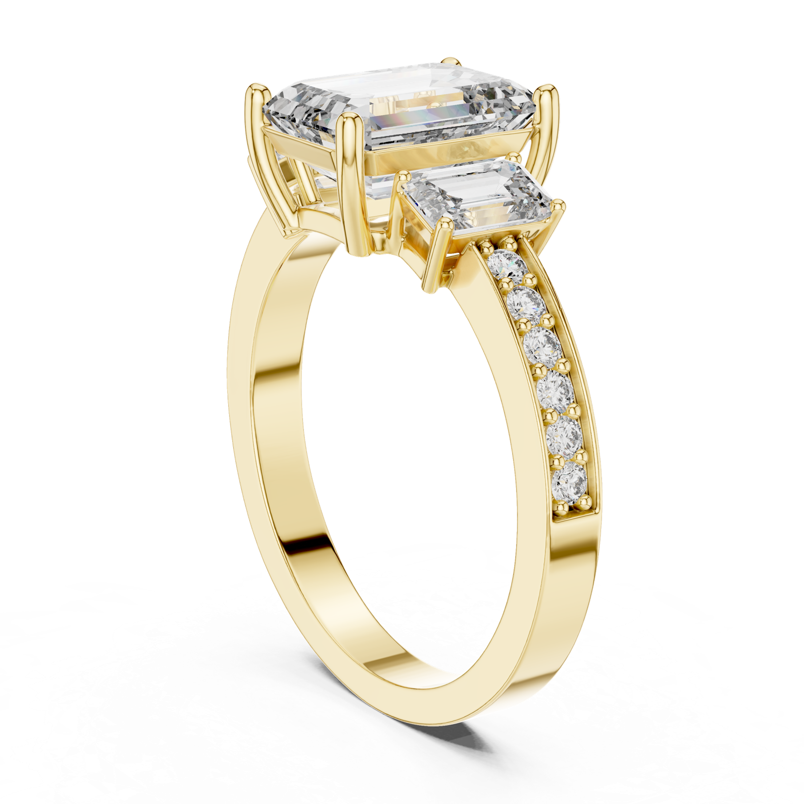 Gold Ring LR-0069, Yellow Gold, view 1