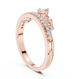 Gold Pendant 9-10059L, Rose Gold, view 1