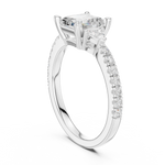Gold Ring DDLR-856, White Gold, view 1