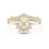Gold Ring ALR-159, Yellow Gold, view 4