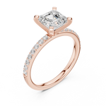 Gold Ring DDLR-884, Rose Gold, view 2