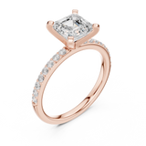 Gold Ring DDLR-884, Rose Gold, view 2