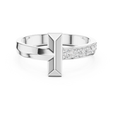 Gold Ring SBMR(3), White Gold