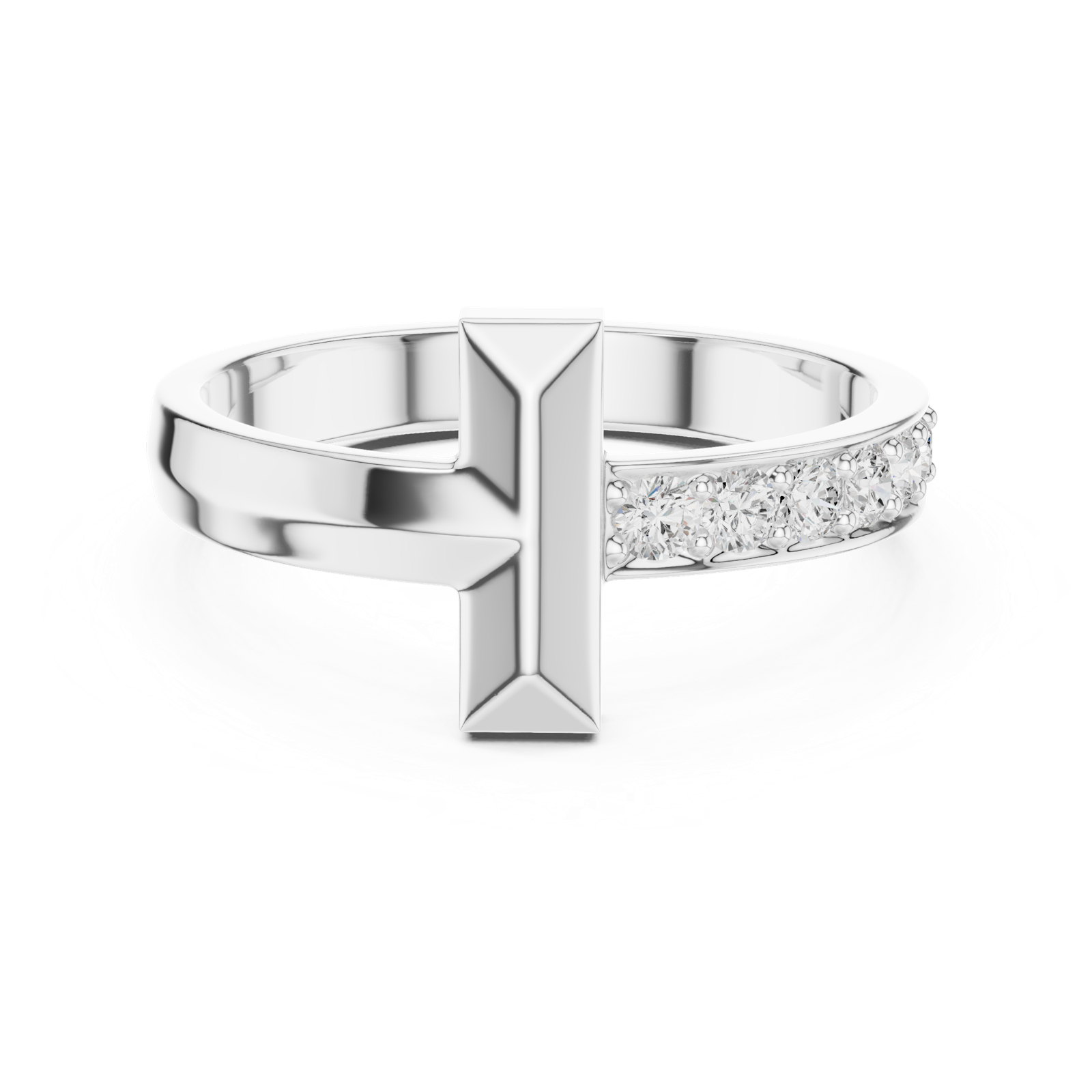 Gold Ring SBMR(3), White Gold
