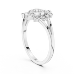 Gold Ring DR-6296, White Gold