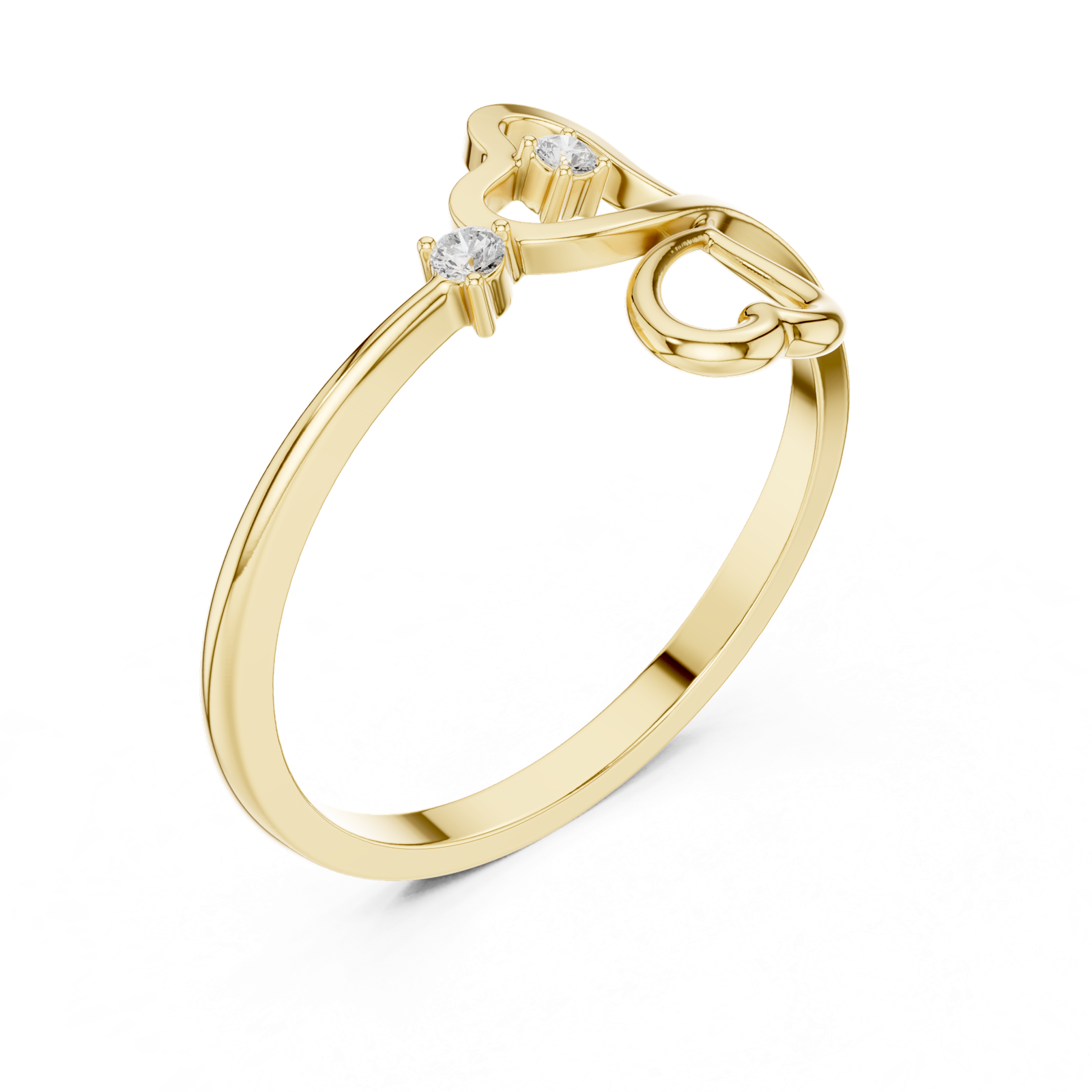 Gold Ring 1 (127), Yellow Gold, view 2