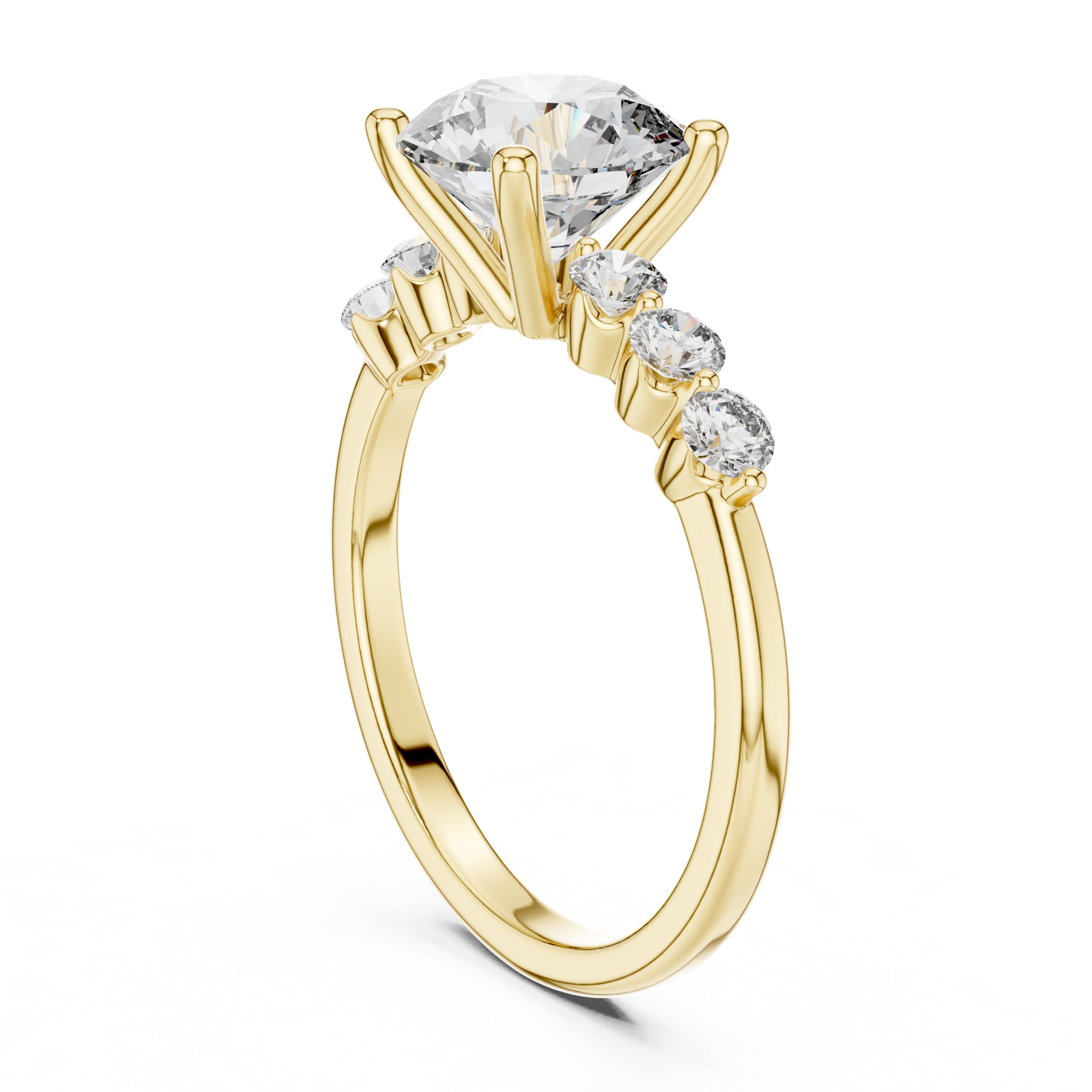 Gold Ring DDLR-151, Yellow Gold