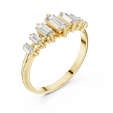 Gold Ring ALR-98, Yellow Gold, view 2