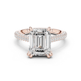 Gold Ring DDLR-954, Rose Gold