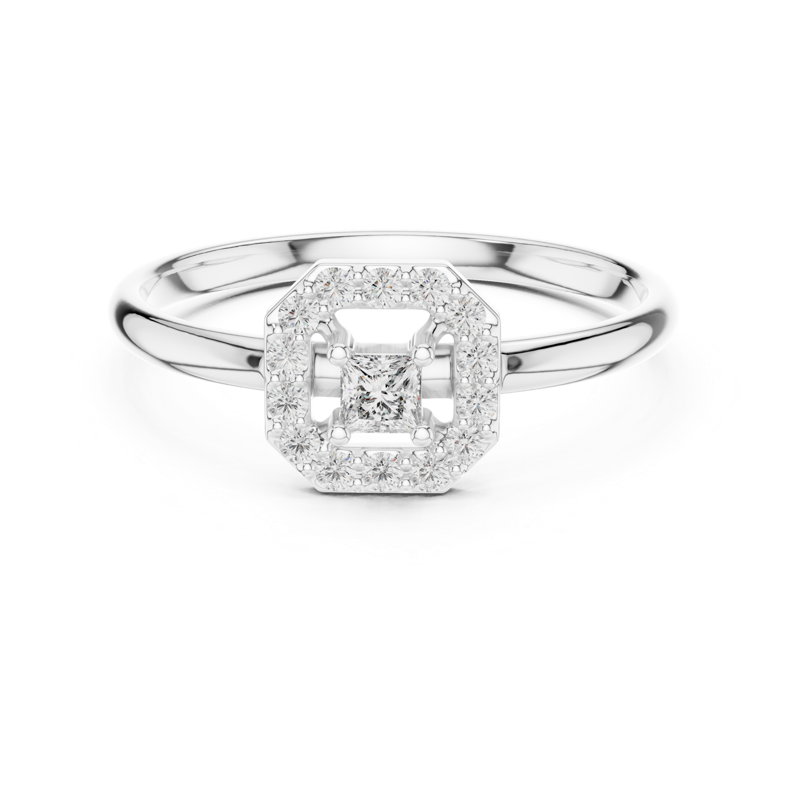Gold Ring 1 (344), White Gold