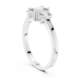 Gold Ring ALR-53, White Gold