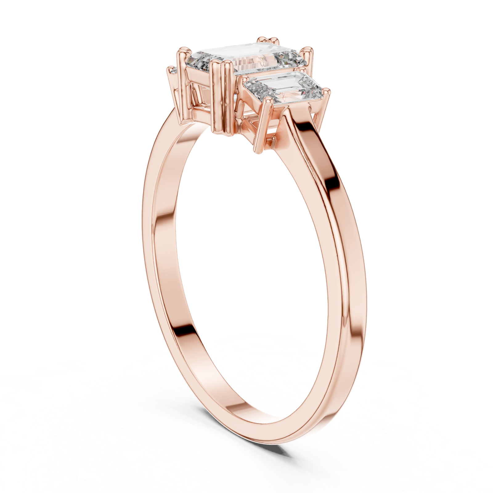 Gold Ring ALR-53, Rose Gold