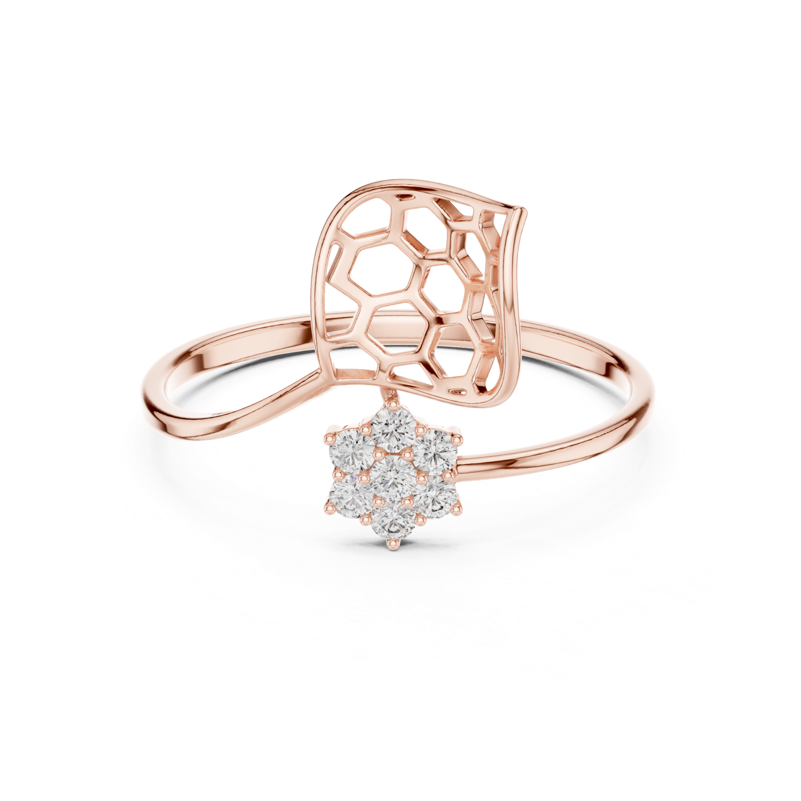 Gold Ring 1 (159), Rose Gold
