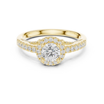 Gold Ring LR-0218, Yellow Gold, view 4