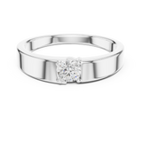 Gold Ring SBMR(38), White Gold, view 4