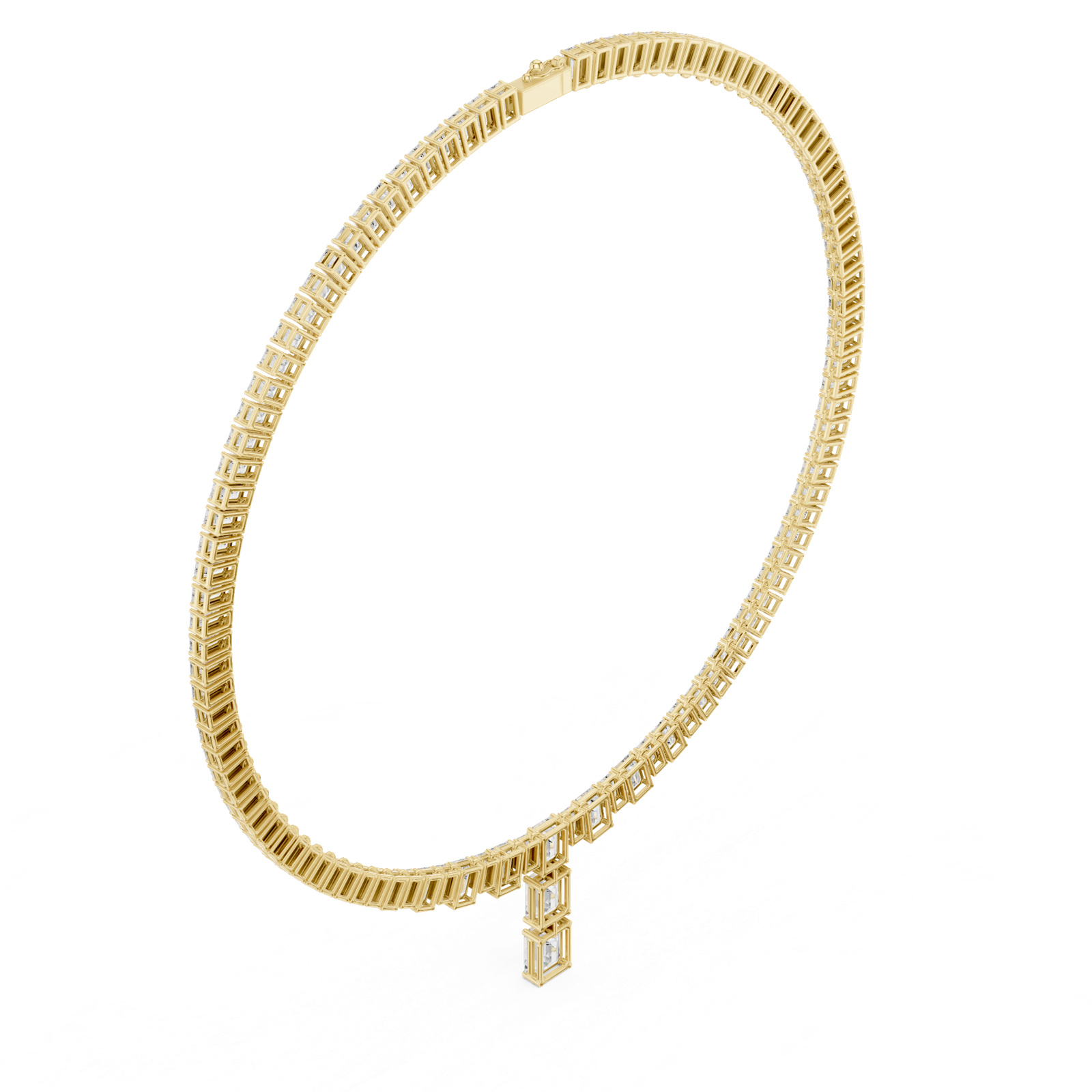 Gold Necklace SBWN (9), Yellow Gold, view 2