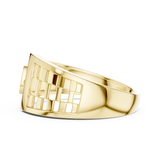 Gold Ring LR-01 (4), Yellow Gold, view 3