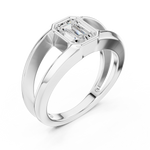 Gold Ring SBMR(42), White Gold, view 2