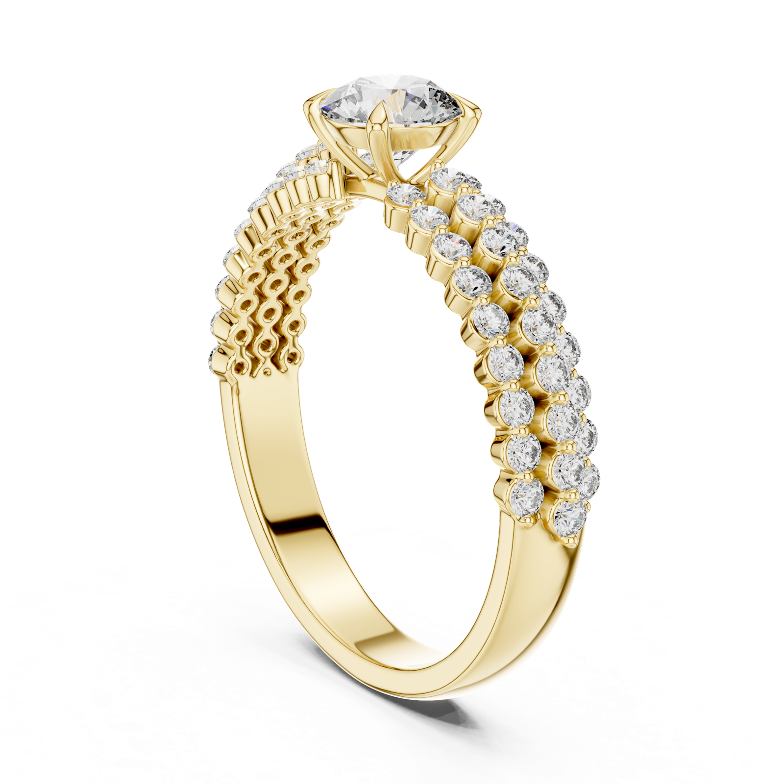 Gold Ring DDLR-005, Yellow Gold