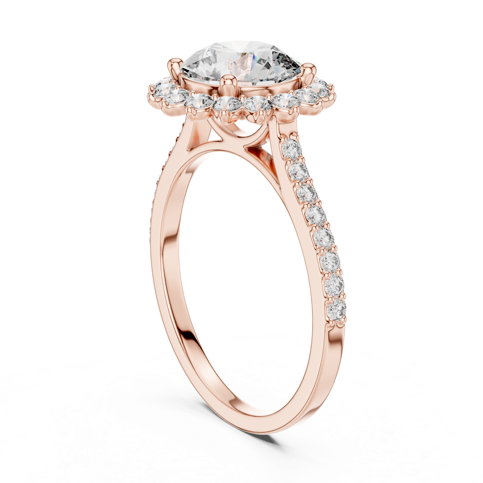 Gold Ring DDLR-062, Rose Gold