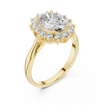 Gold Ring L03-1216, Yellow Gold, view 2