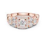 Gold Ring LR-0255, Rose Gold