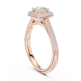 Gold Ring LR-0244, Rose Gold, view 1