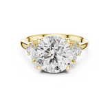 Gold Ring DDLR-073, Yellow Gold, view 4