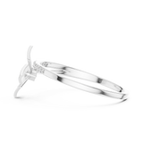 Gold Ring 1 (154), White Gold, view 3