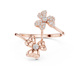 Gold Ring 1 (166), Rose Gold, view 4