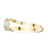Gold Ring LR-0023, Yellow Gold, view 3