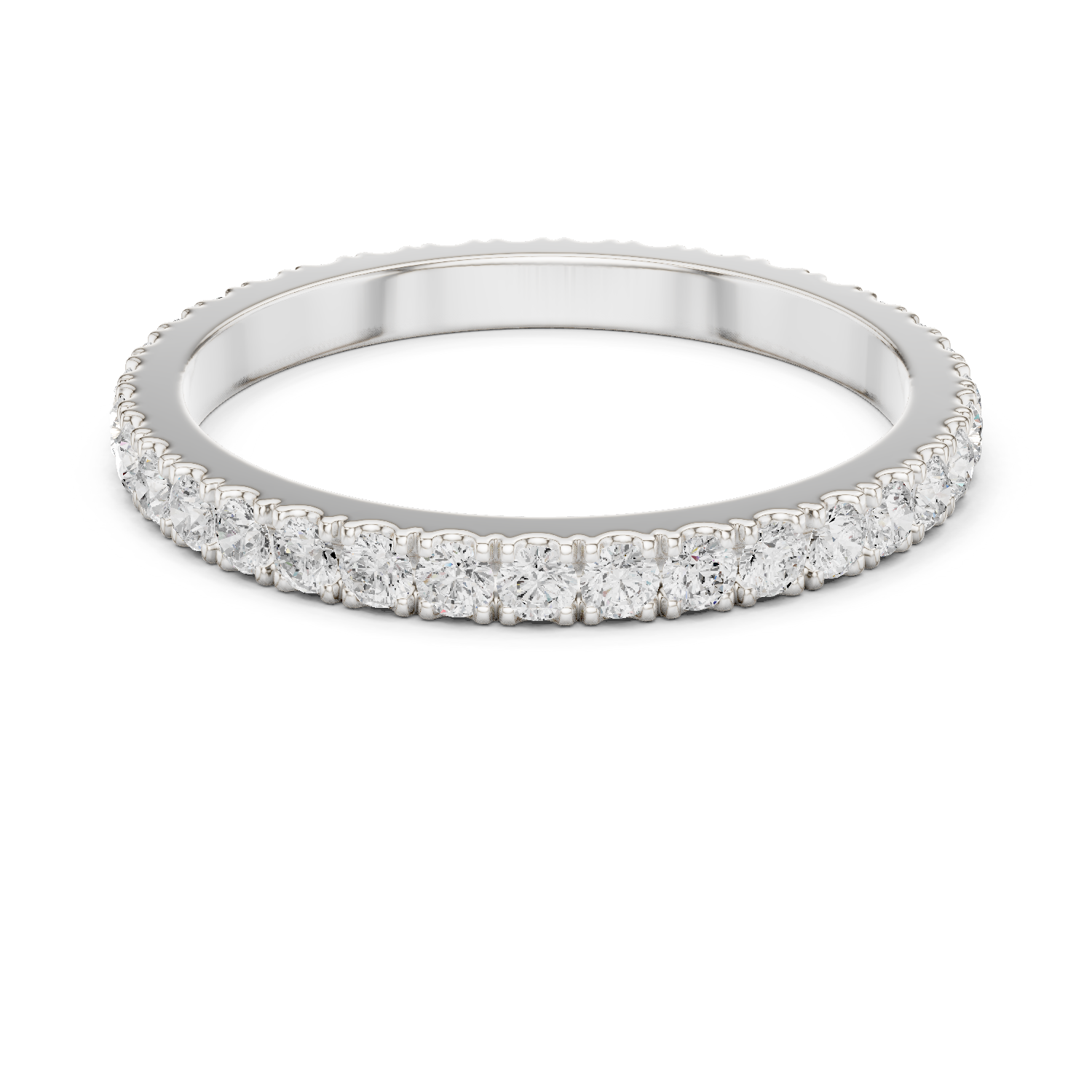 Gold Ring DDLR-1115, White Gold