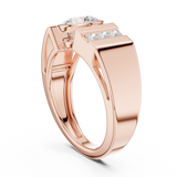 Gold Ring SBMR(43), Rose Gold