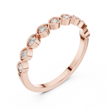 Gold Ring L28-24, Rose Gold, view 2