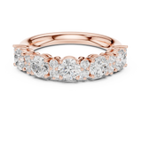 Gold Ring DDLR-697, Rose Gold, view 4