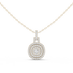 Gold Pendant GPD-0005, White Gold