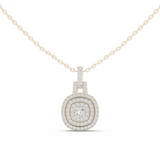 Gold Pendant GPD-0005, White Gold