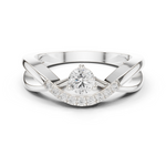 Gold Ring DDLR-829, White Gold
