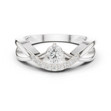 Gold Ring DDLR-829, White Gold