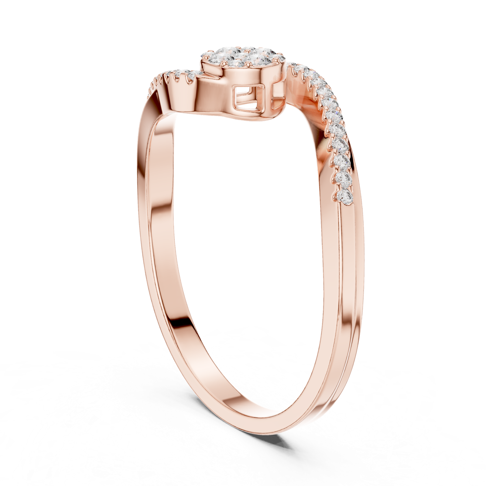 Gold Ring 1 (191), Rose Gold