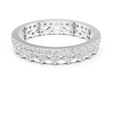 Gold Ring R41, White Gold, view 4