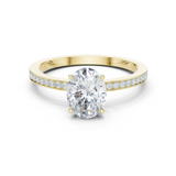 Gold Ring DDLR-1061, Yellow Gold