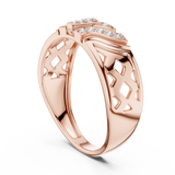 Gold Ring LR-01 (32), Rose Gold