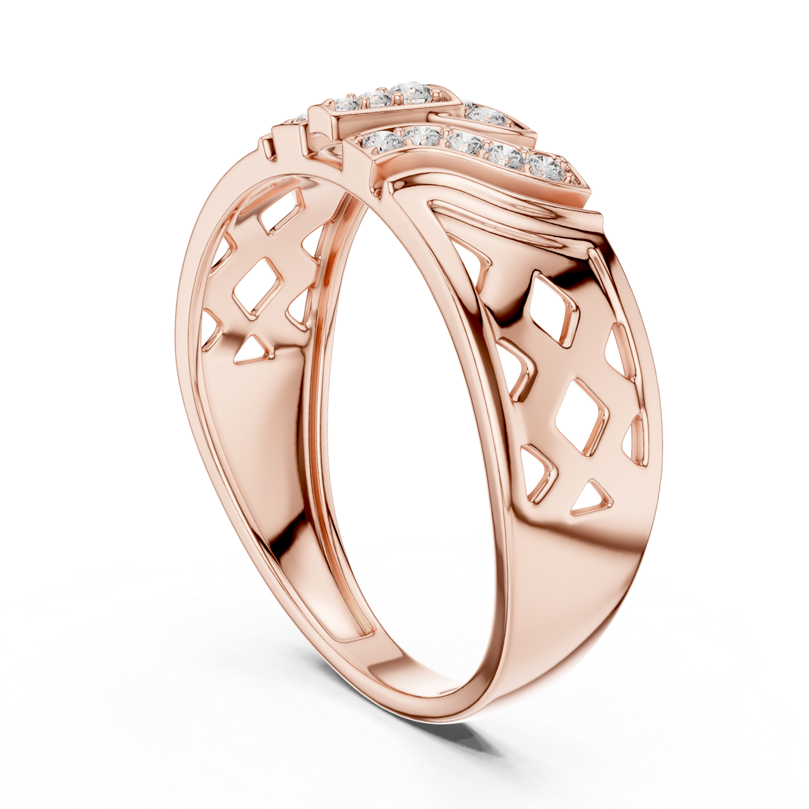 Gold Ring LR-01 (32), Rose Gold