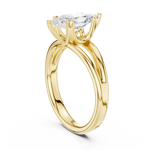 Gold Jewelry L36-7, Marquise center stone, Yellow Gold, view 1