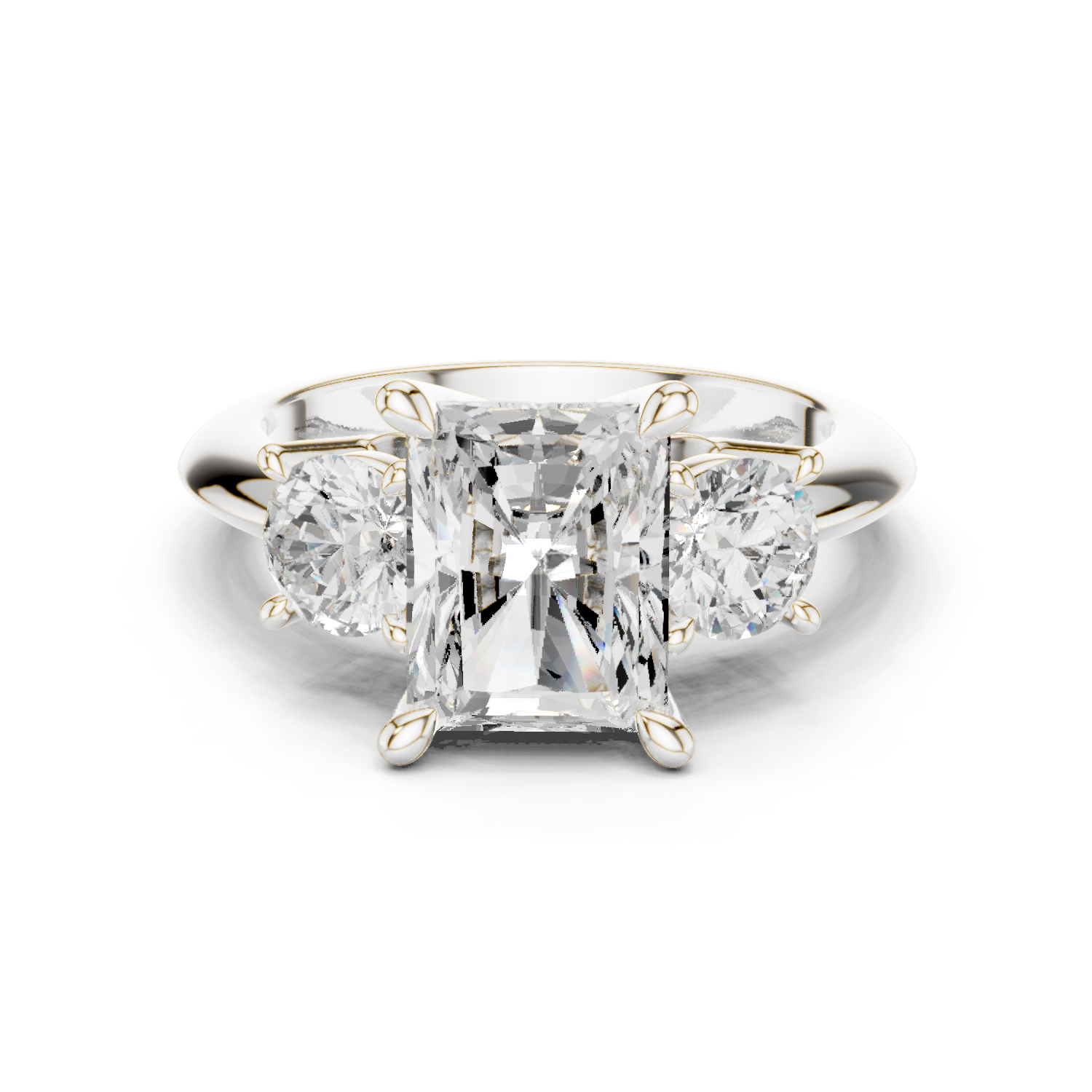 Gold Ring DDLR-905, White Gold