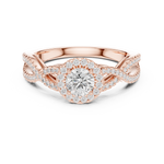Gold Ring LR-0222, Rose Gold